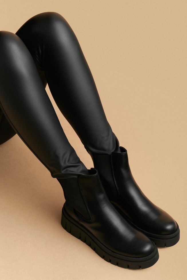 Chunky chelsea boots Black attrattivo