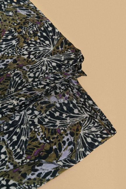 Patterned scarf - Multicolor
