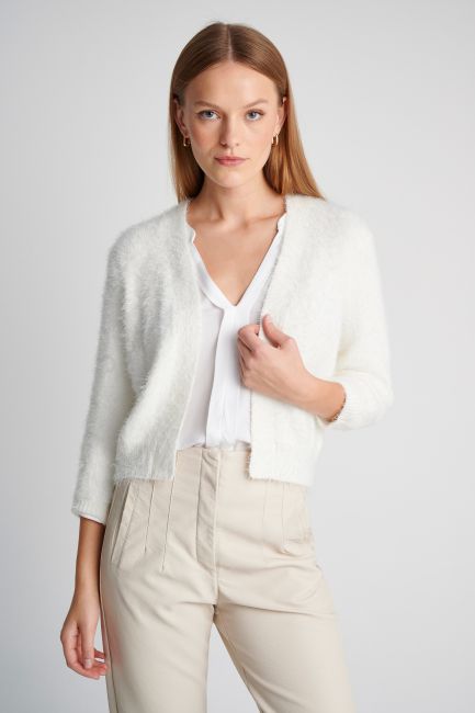 Knit bolero - Off white